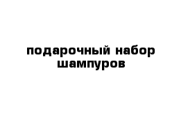 подарочный набор шампуров